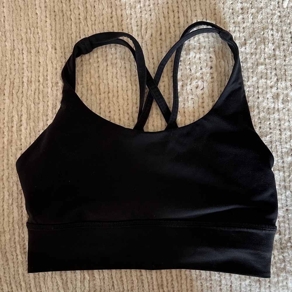Black Lulu sports bra!